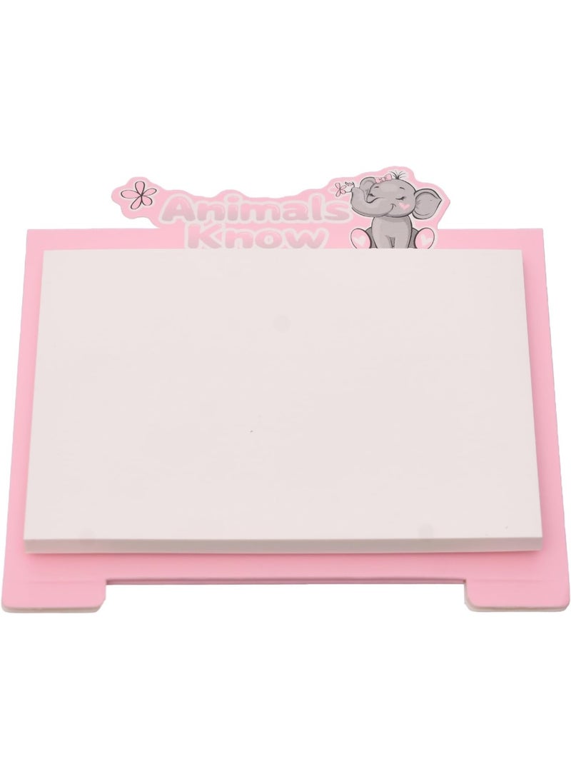 ام اند جي M&G Chenguang Animal Know Sticky Notes For Students 40 Sheets 76 * 101mm white paper - No:YS-447 - Image 4