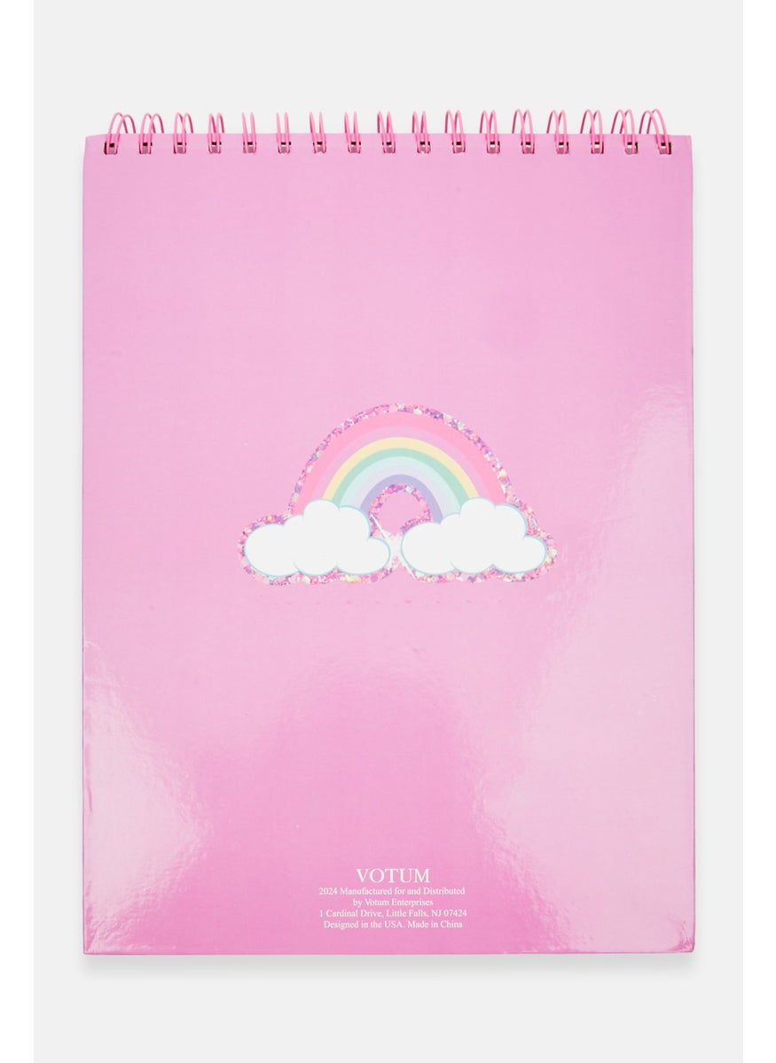 VOTUM Be Magical Sketchbook With 12 Pieces Assorted Pen, Blue Combo  - Image 2