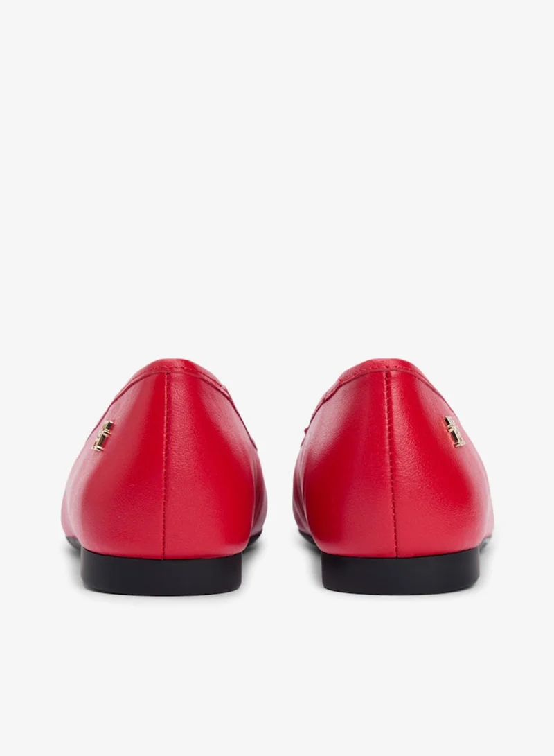 TOMMY HILFIGER  Monogram Leather Ballerinas for Women | Best Price UAE