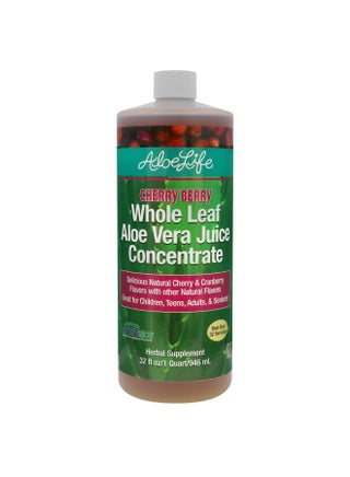 Whole Leaf Aloe Vera Juice Concentrate, Soothing Relief For Indigestion, Antioxidant Catalyst, Supports Energy & Wellness, Certified Organic Aloe Leaves, Glutenfree (Cherry Berry, 32 Oz) - pzsku/Z07B04C66B3C61A567098Z/45/_/1728309053/7611c116-0c62-4b2e-846b-2c8b1262a922