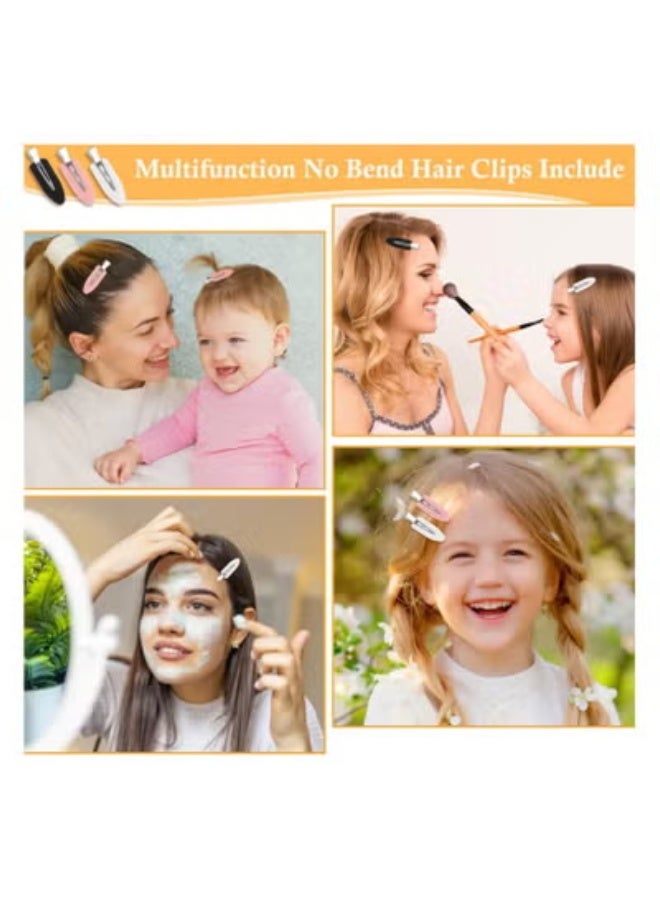 39 PCS Hair Rollers Set with 12 Duckbill Clips, Jumbo No Heat Hair Curlers, Reusable Voluminous Hair Roller for Long Medium Short Thick Fine Bangs Hair, Multicolor - Image 2
