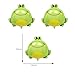 LYK 5PCS Frog Foil Balloons Large Green Frog Mylar Foil Balloons for Animal Themed Birthday Party Decoration Supplies - Image 4