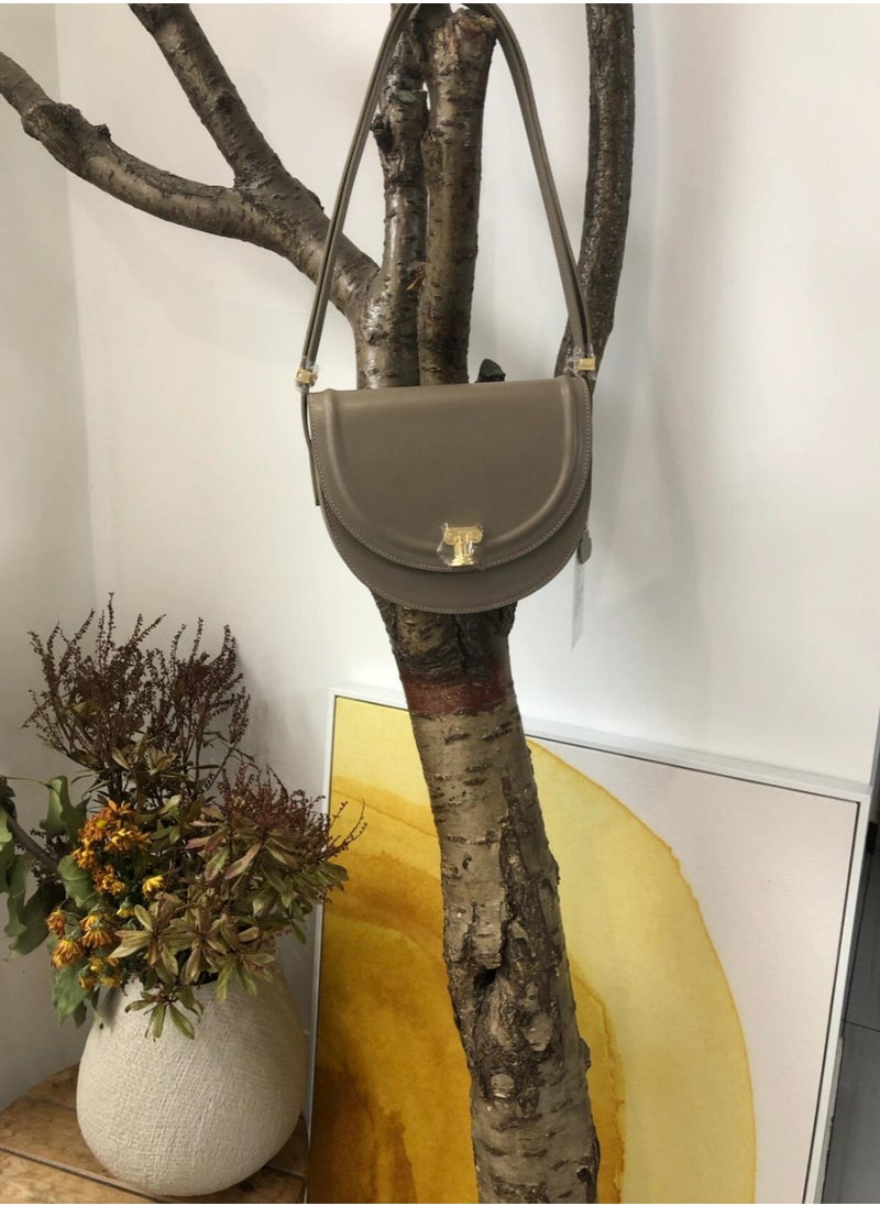 AC - A.Cloud Sunset Saddle Bag Vintage Roman Column Shoulder Bag Modern Underarm Handbag - Image 1