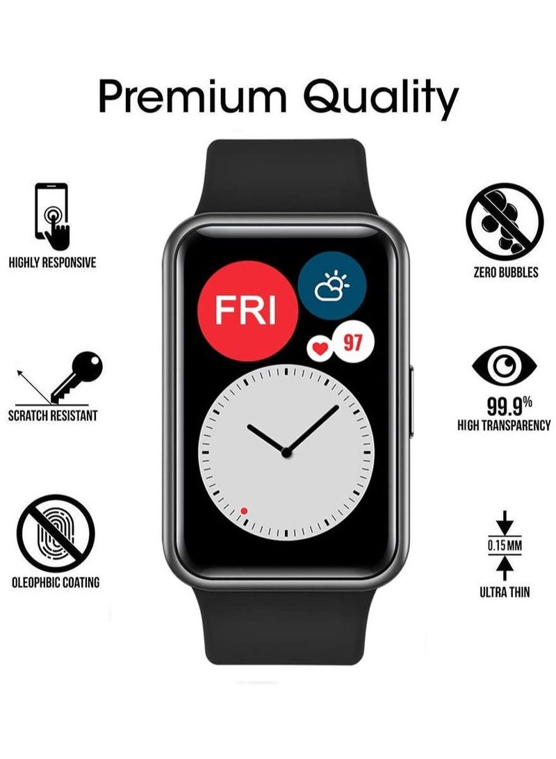 فيت مي 4 قطع - حامي شاشة لساعة هواوي واتش فيت - Image 2