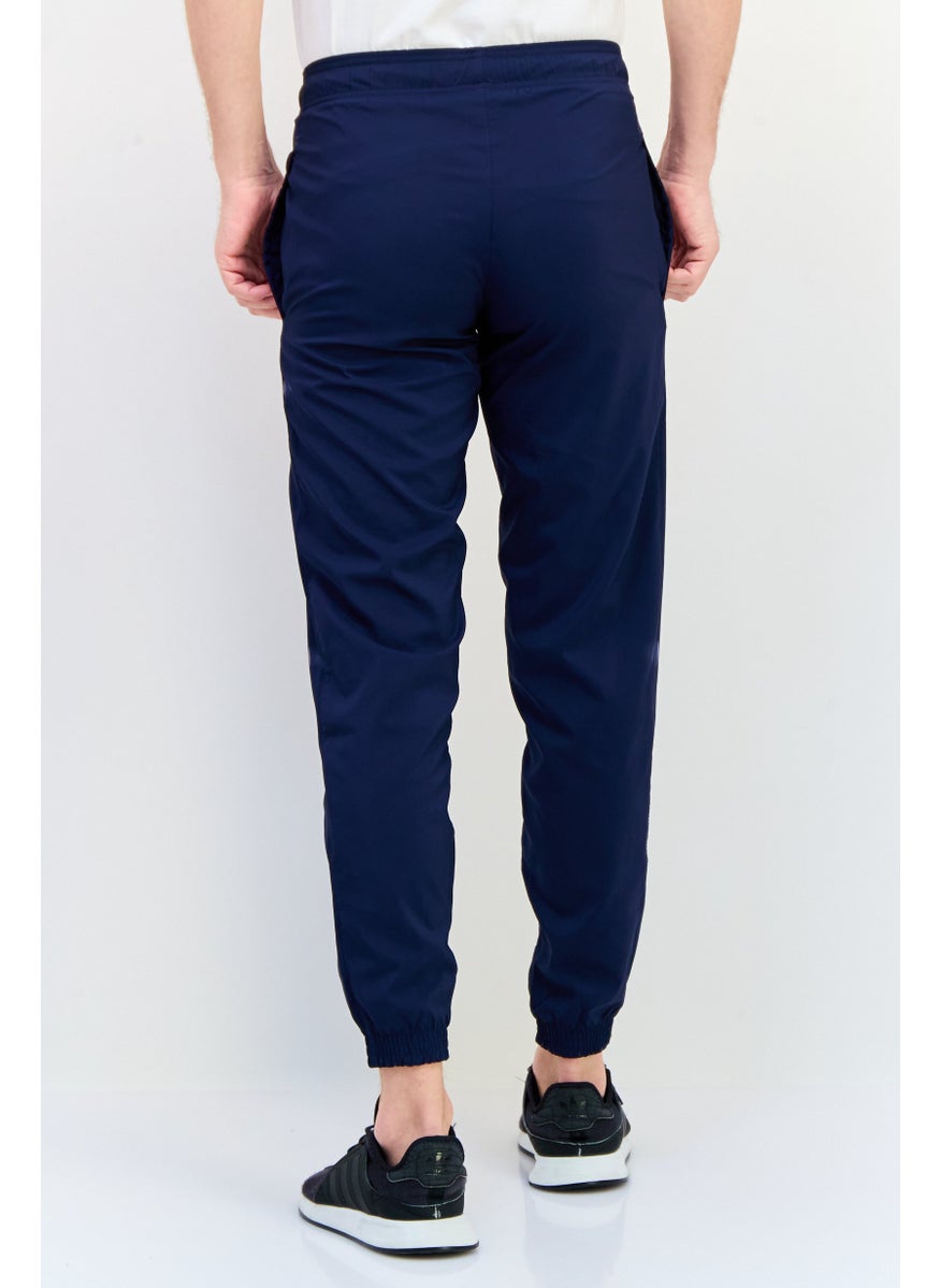 Reebok Men Sportswear Fit Brand Logo Training Track Pants, Navy  - Image 3