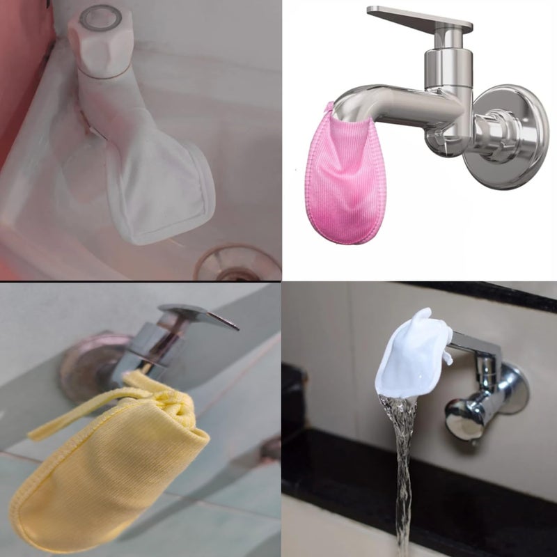 Riziya Brother Riziya Brother 1 Pieces Double Layered Medium Size Cloth Water Filter Tap Covers for Home and Kitchen Multicolour - Image 3