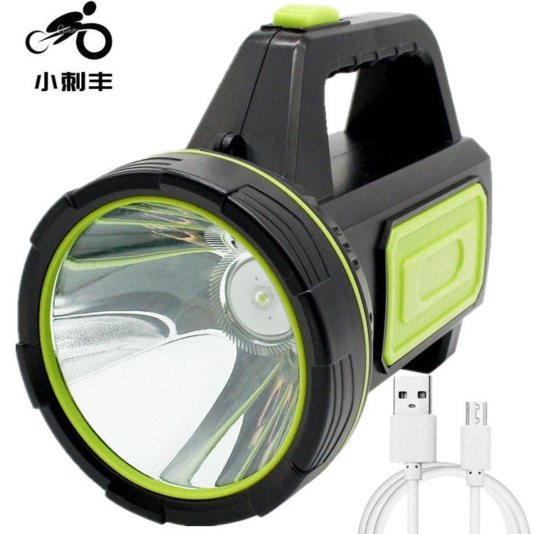 Strong Light Flashlight Rechargeable Multi-Functional Ultra-Bright Xenon Portable Lamp Searchlight With Side Light Direct Charging Deep Light Cup - Image 3