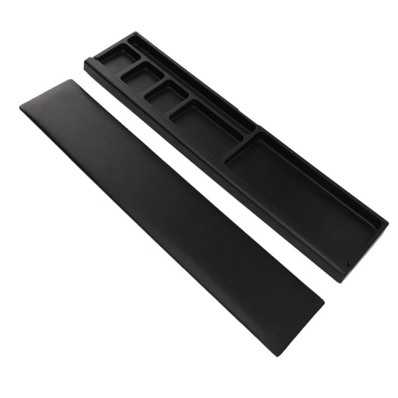 Ergonomic Wrist Rest: Black Anti Slip Soft Memory Foam Pad - Neat Storage Function for Gamers Office Workers Long Hours PC Users - Image 4