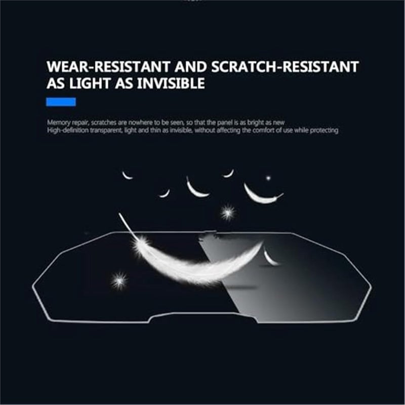 Wivplex Motorcycle Scratch Cluster Screen Protector - Image 4
