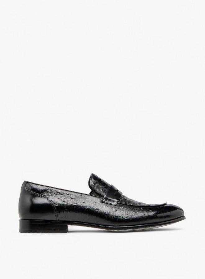 DUCHINI Men Slip-On Leather Loafers - Image 1