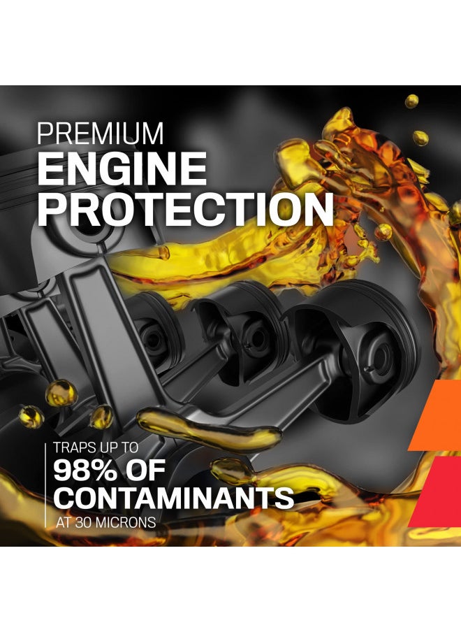 K&N Premium Oil Filter: Protects Your Engine: Compatible With Select Ford Audi Volkswagen Mercury Vehicle Models See Product Description For Full List Of Compatible Vehicles, HP-3001  - Image 3