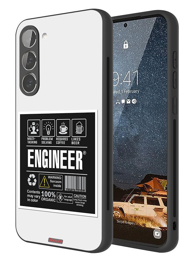 Tolwak Samsung Galaxy S23 5G Protective Case Cover Engineer Sticker - Image 1