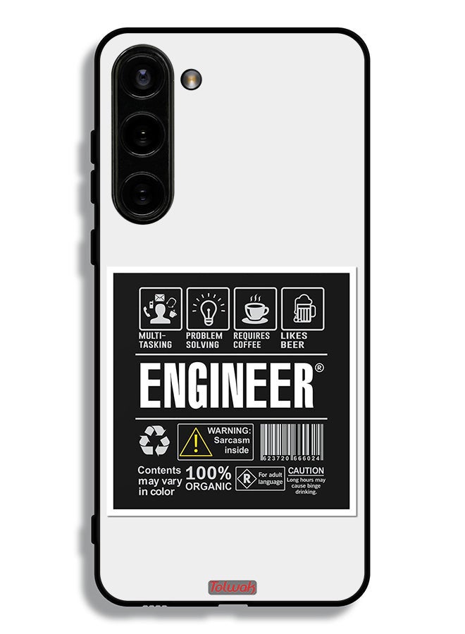 Tolwak Samsung Galaxy S23 5G Protective Case Cover Engineer Sticker - Image 3
