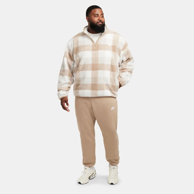 Nike Brown Men's Club Winterized Half-Zip Top for Men | Best Price UAE