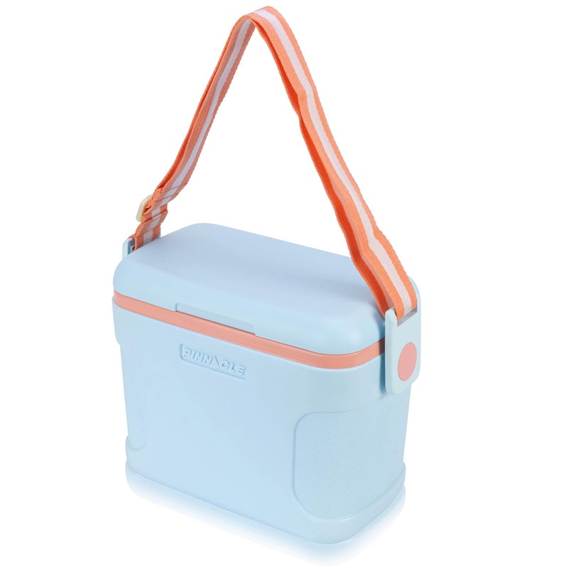 Pinnacle 8.5Qt Mini Cooler â€“ 14 x 7.6 x 10.6In Ice Box with Smart Divider, Locking Lid, Adjustable Shoulder Strap â€“ Insulated Picnic Basket Beach Cooler Bag â€“ 36- Hour Ice Retention â€“ Stylish Colors - Image 1