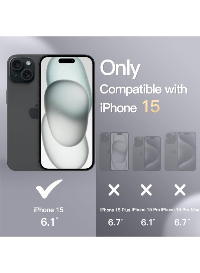 Houmt iPhone 15 Case Liquid Silicone Case iPhone 15 Cover 6.1 inch Liquid Gel Rubber Soft Silky Touch Shockproof Thin Protective Cover Compatible with Apple iPhone 15 - Image 2