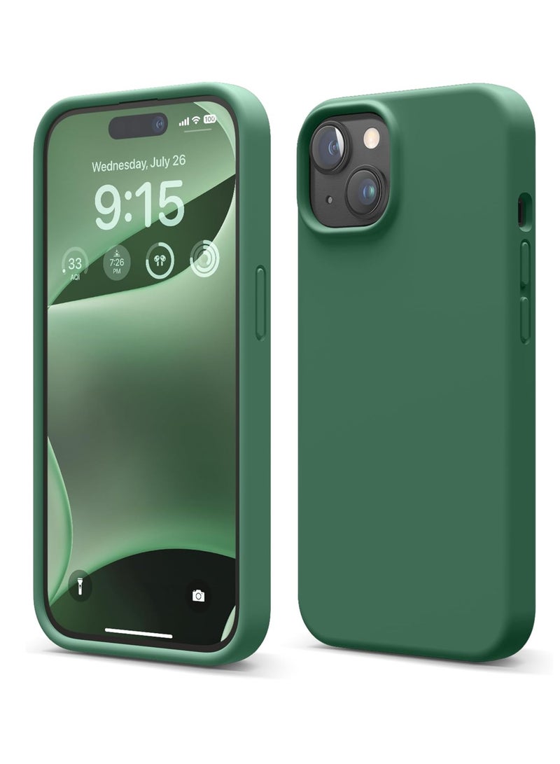 Houmt iPhone 15 Case Liquid Silicone Case iPhone 15 Cover 6.1 inch Liquid Gel Rubber Soft Silky Touch Shockproof Thin Protective Cover Compatible with Apple iPhone 15 - Image 1