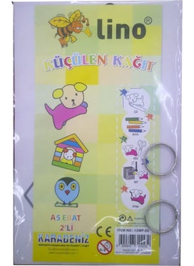 Lino A5 Shrinking Paper + Keychain 2 Pack  - Image 2