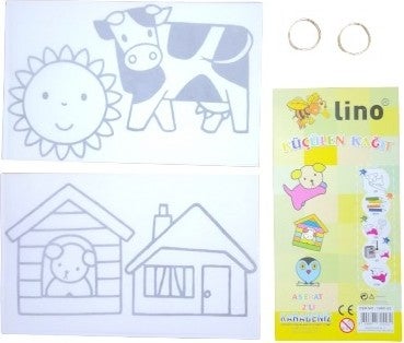 Lino - A5 Shrinking Paper + Keychain 2 Pack - Image 1