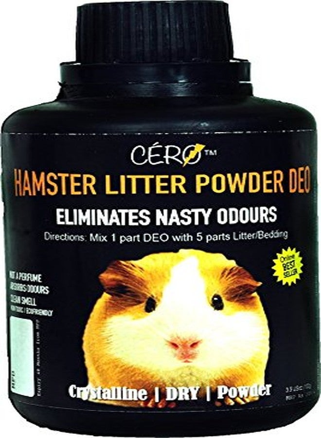 CERO 'Hamster Litter Powder DEO' to Eliminate Nasty Odours from Hamster Litter/Bedding (100g) - Image 1