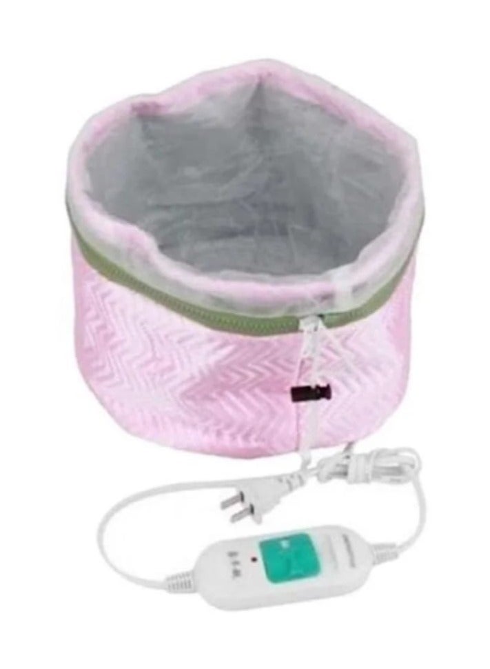 Electric Thermal Hair Steaming Cap Pink - Image 2
