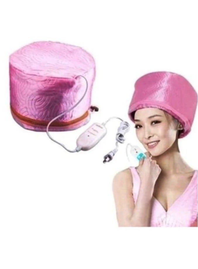 Electric Thermal Hair Steaming Cap Pink - Image 3