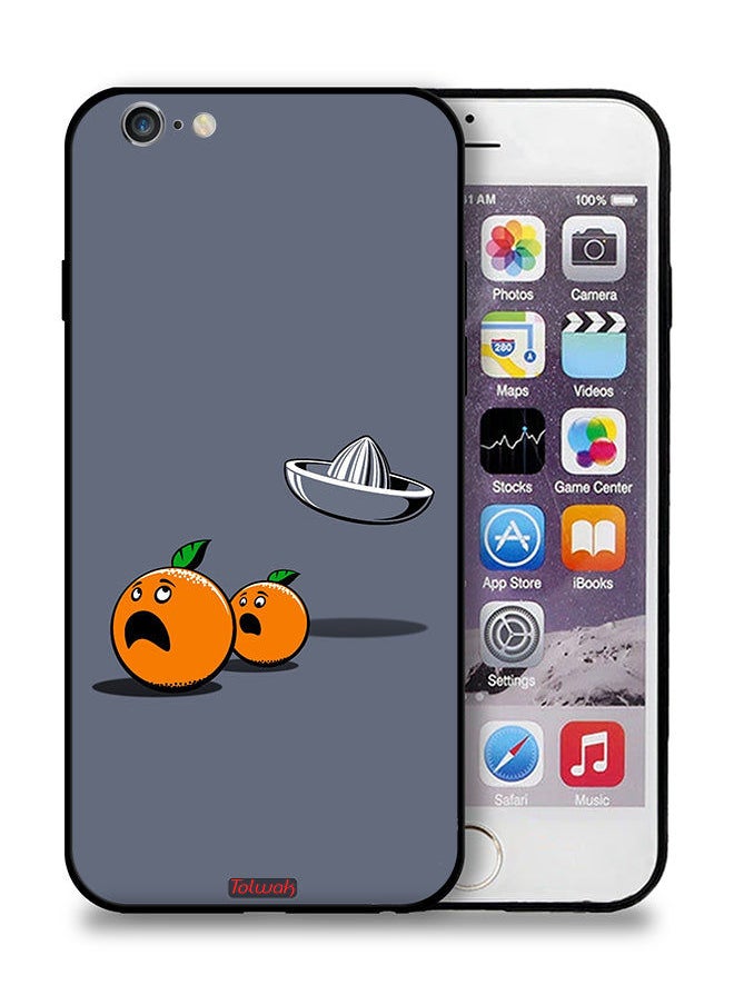 Tolwak Apple iPhone 6/6s Plus Protective Case Minimalism Digital Art Humor  - Image 1