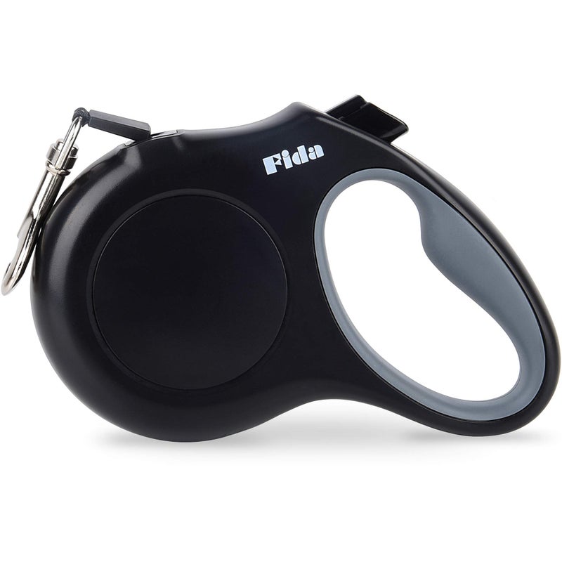 Fida Heavy Duty Retractable Dog Leash,16 ft Dog Walking Leash for Small Medium Dogs up to 44 lbs, Tangle Free. (Medium, Black) - Image 1