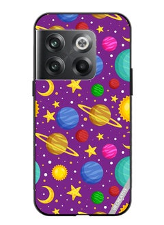 Protective Case Cover For OnePlus Ace Pro Celestial Bodies Seamless Pattern Design Multicolour