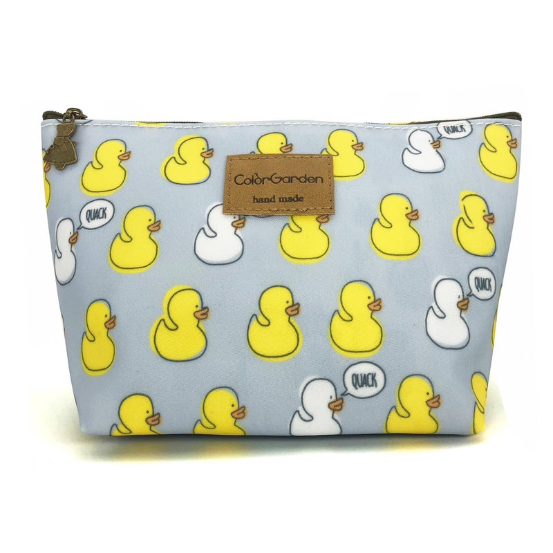 Hunger Yellow Duck MakeUp Cosmetic Bag Carry Case 14 Patterns P11417021