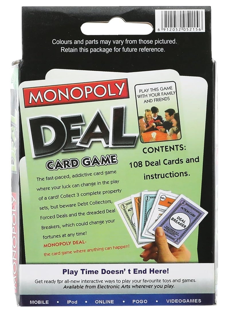Monopoly deal Card Game