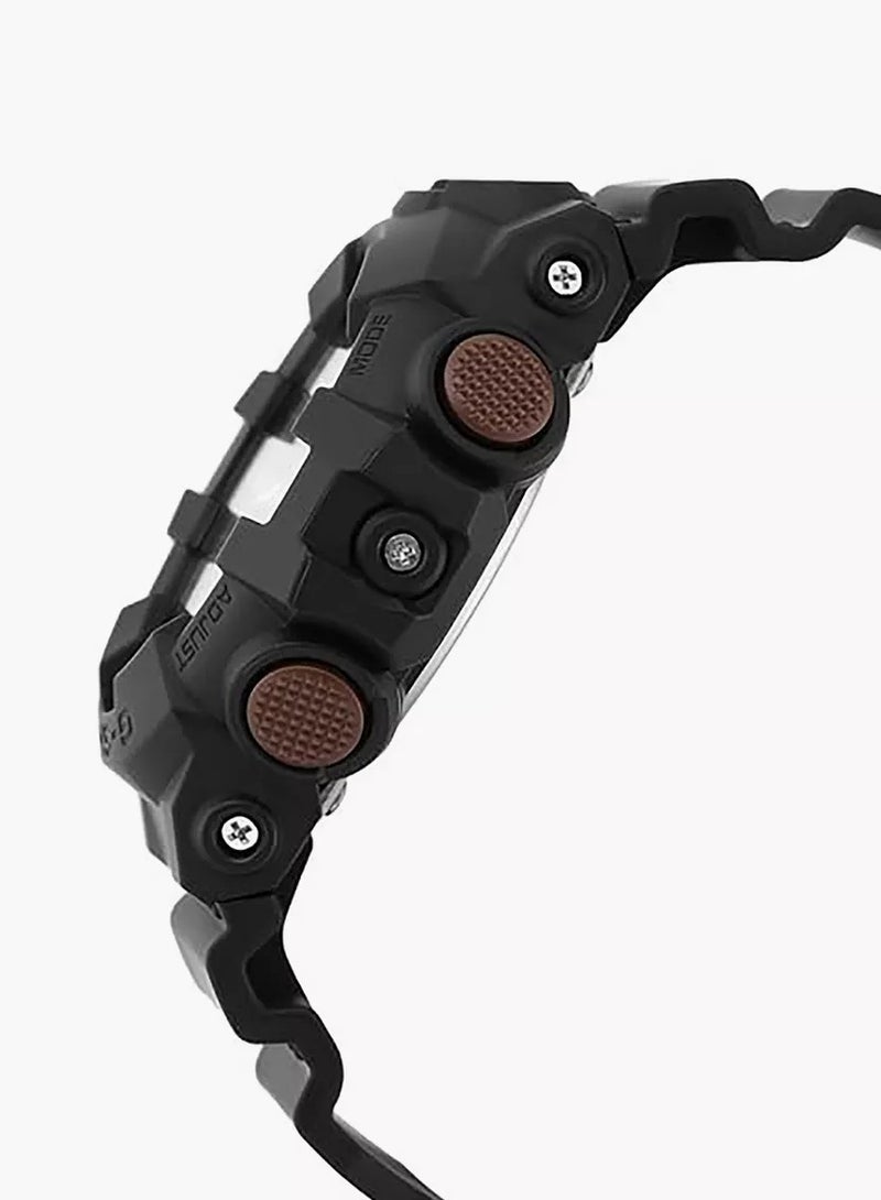 كاسيو ساعة كاسيو جي شوك - GA-700RC-1ADR مينا أسود، سوار أسود - Image 3