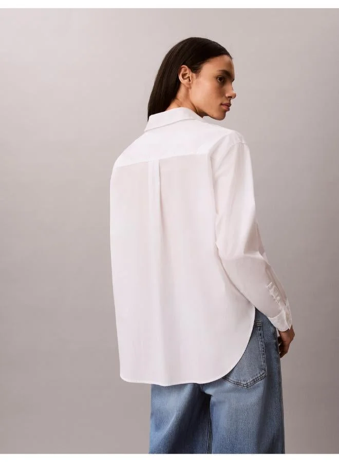 Calvin Klein Jeans Cotton Poplin Relaxed Shirt