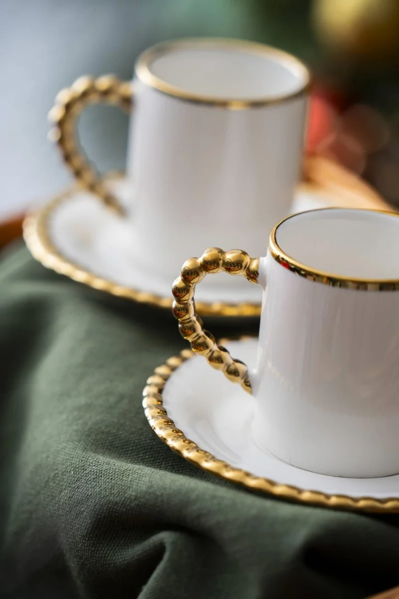 أكار Elvira Coffee Cup Set for 2 - 90 ml