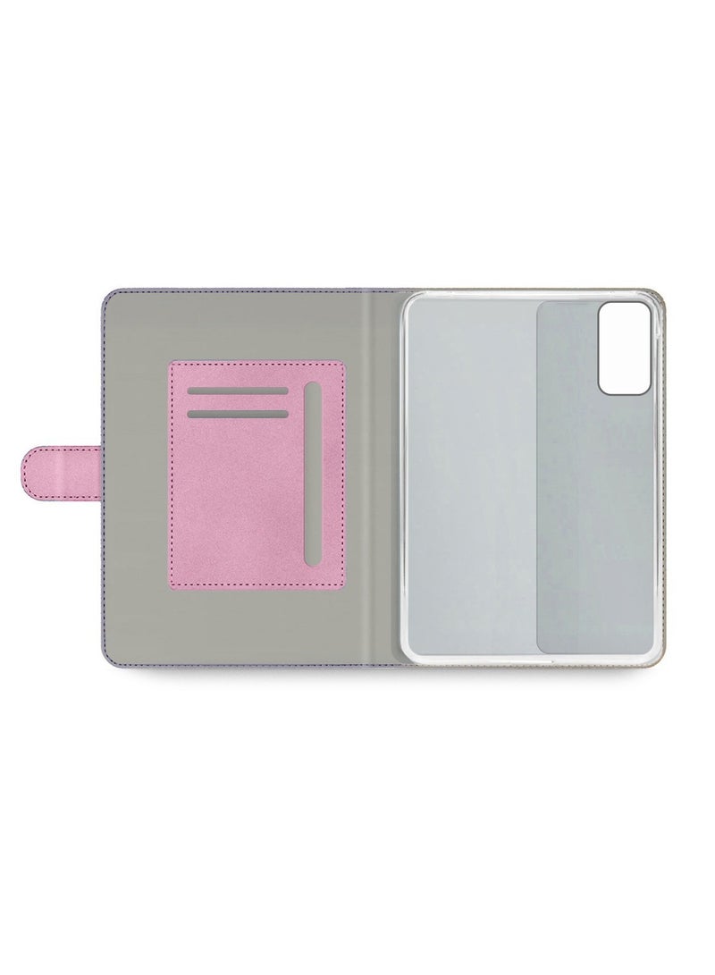 OMAKER Premium Quality Leather Smart Flip Case Full Protective Cover With Magnetic Stand For Xiaomi Redmi Pad SE 11 Inch 2023 – Light Pink - Image 5