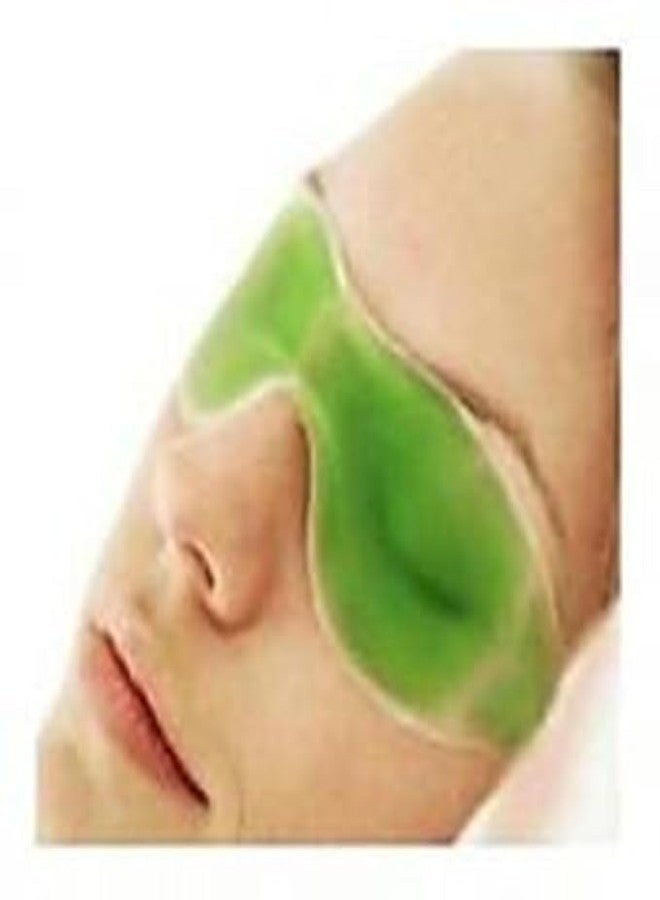 Onward Aloe Vera Cool Gel Eye Mask Summer Ice Cooling Sleeping Mask for Eye Patches Remove Dark Circles Fatigue Cool Patch Pads Eye Care (Green Aloe Mask, Pack of 1) - Image 2