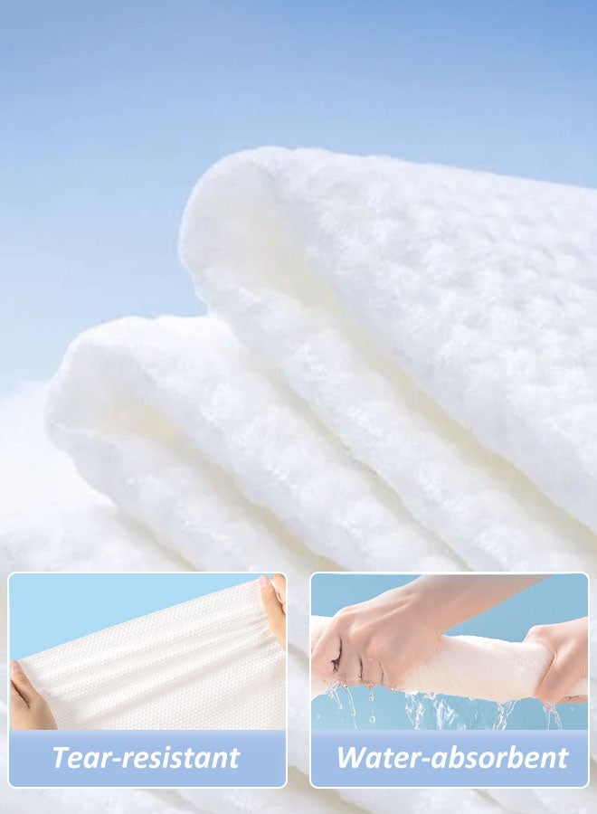 Hanayo 10 Pack Disposable Bath Towel Set Individually Package Bath Towel with Powerful Water Absorption Portable and Lightweight Essential for Travel Hotel Trip Camping(White, 70 x 140cm) - Image 5