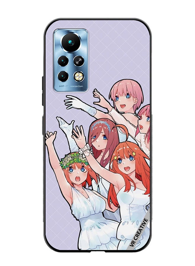 VR CREATIVE Protective Case Cover For Infinix Note 11 Pro Go Toubun No Hanayom Design Multicolour - Image 1