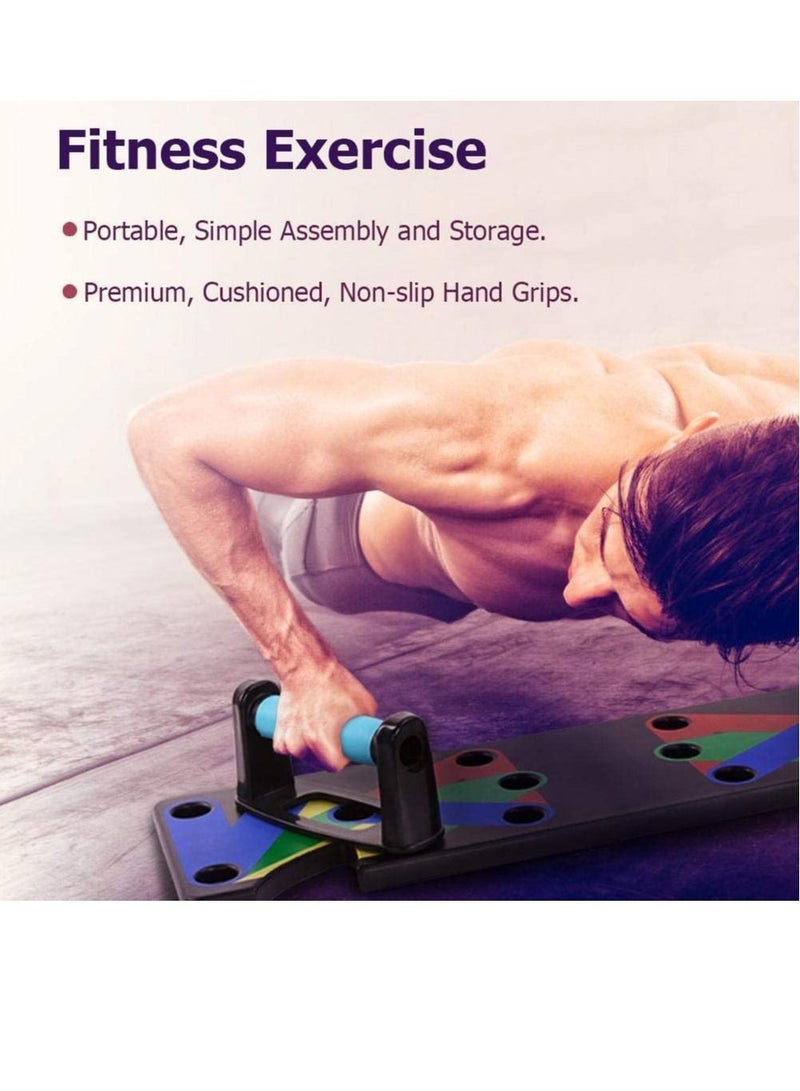 GENNEXT Push Up System Fitness Workout Training Gym Exercise Stands - Image 3