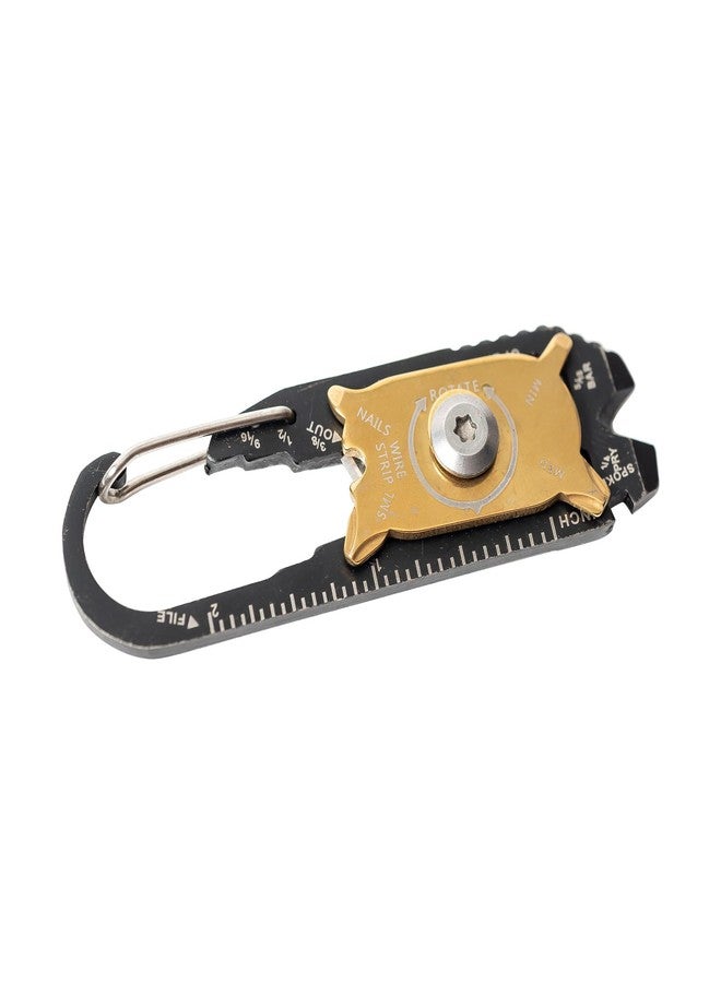 Mad Man 20 in 1 Carbon Steel Keychain Handheld Multi-Tool, Men's Accessories Tool Kit - Image 1