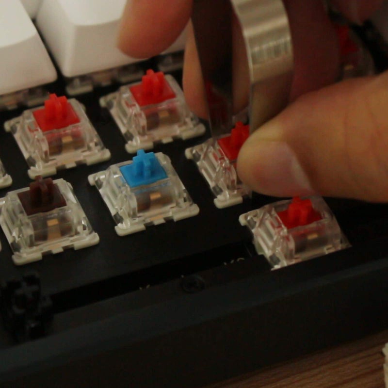 Keychron K2 75% Layout Hot-swappable Bluetooth Wireless/USB Wired Mechanical Keyboard with Gateron G Pro Brown Switch/Double-Shot Keycaps/RGB Backlit 84-Key Computer Keyboad for Mac Windows Version 2 - Image 3