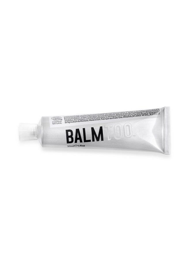 Hurraw! Balmtoo Squeezable Balm Unscented: Thick And Ultramoisturizing For Anywhere Application. Body Face Lips Neck Fingers Toes. 1 Tube = 7 Sticks Of Lip Balm. Natural Organic. Made In Usa  - Image 4