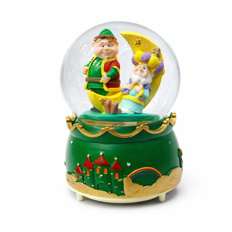 كره الثلج فنانيس و الشيخ مع الأضواء والموسيقي اخضر - 6419 - Image 1