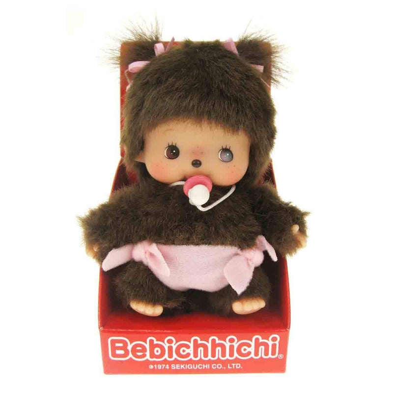 Sekiguchi Monchhichi Classic Bebichhichi Plush Toy Girl Europe - Image 2