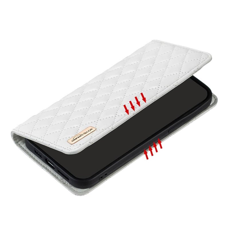 غطاء واقي، أسود، لـ Redmi Note 13 Pro، PU باللون الأسود عملي للاستخدام المتكرر خفيف الحمل للاستخدام العملي - Image 5