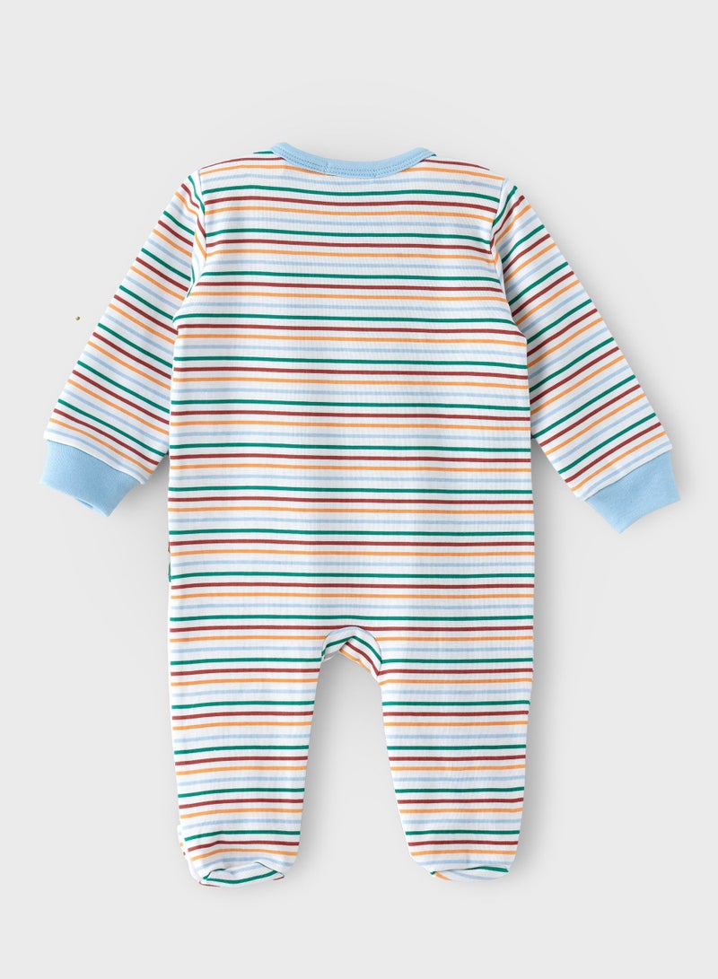 بوو بوو بوبو – بدلة نوم للأطفال دينو تري رانج 2 حزمة طقم قبعات - Image 2