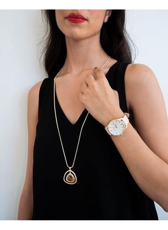 ناين ويست ساعة بحزام نسائي - Image 2