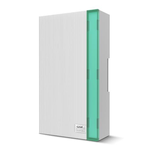 GM 4007 Ding Dong Door Bell for Home | Wired Electric Door Chime | Loud Twin-Tone Sound | White Body | 240V AC Operation | Safe & Durable | Easy Wall Mount Installation - Image 1