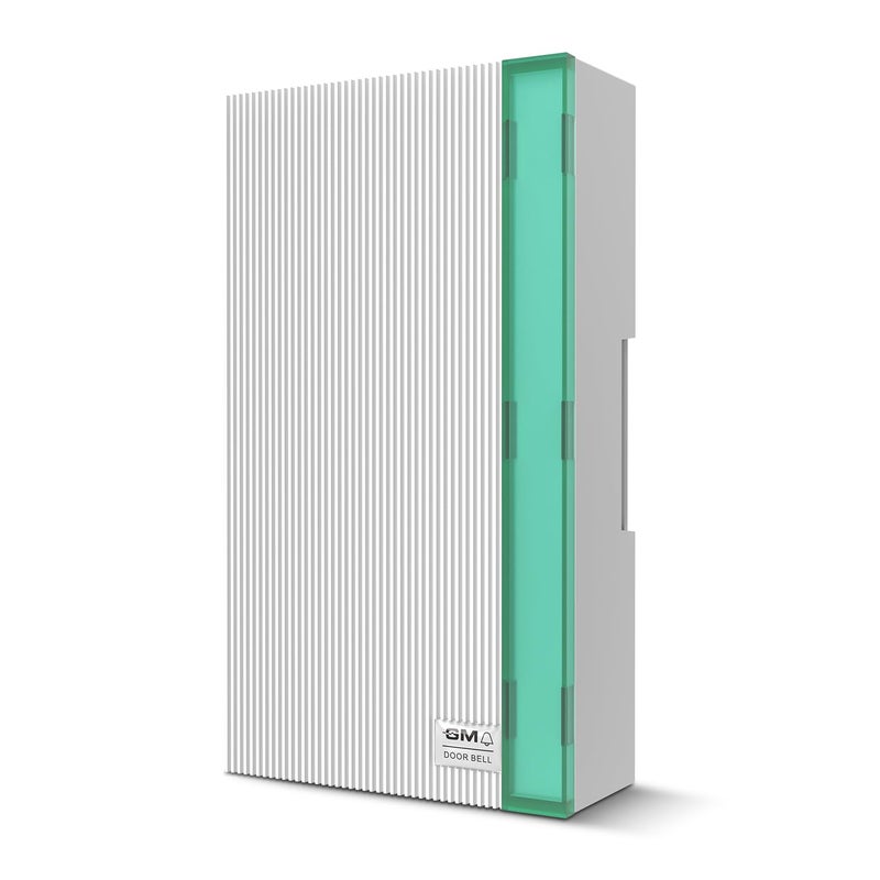 GM 4007 Ding Dong Door Bell for Home | Wired Electric Door Chime | Loud Twin-Tone Sound | White Body | 240V AC Operation | Safe & Durable | Easy Wall Mount Installation - Image 3