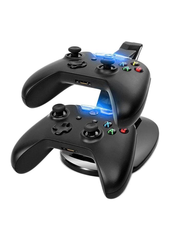 محطة شحن مزدوجة مزودة بإضاءة LED لجهاز Xbox One - لاسلكية - Image 1
